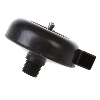 6X PT 1/2, Наружный, черный пластиковый воздушный фильтр компрессора