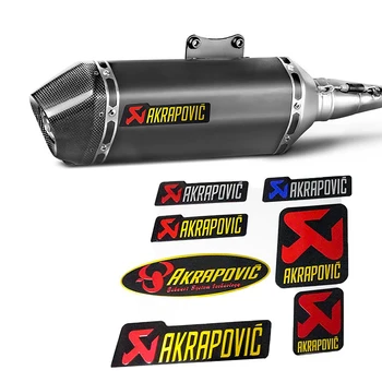 Для наклеек Akrapovic на выхлопные газы наклейка на мотоцикл наклейка с логотипом