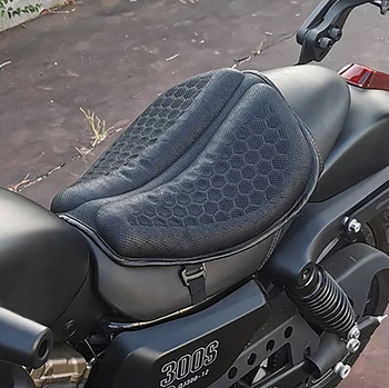 Воздушная подушка для сиденья мотоцикла Противоскользящая надувная подушка для индийских скаутов Аксессуары Cb190r Подушка для седла мотоцикла