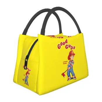 Изготовленные на заказ сумки для ланча Good Guys Fireman, женские ланч-боксы-охладители с теплой изоляцией для поездок в офис