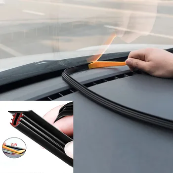 Универсальная уплотнительная прокладка для приборной панели автомобиля, шумоизоляция для автомобильного литья, Паспорт B5, Резиновые двери, Автомобиль Peugeot 207, Инструменты для поделок
