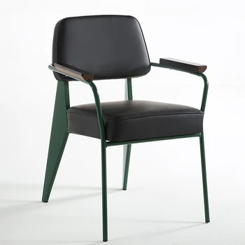 Современные роскошные обеденные стулья с подлокотником для офисного столика, обеденные стулья для гостиной, кухонная мебель Sillas Comedor B1