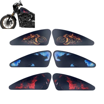 3D Водонепроницаемая наклейка на топливный бак мотоцикла для Harley Sportster XL 883 1200 48 72 Cafe Racer Street Tracker Bobber
