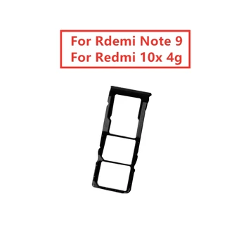 для Xiaomi Redmi Note 9 Держатель лотка для карт Держатель слота для SIM-карты SD-карты Адаптер для запасных частей для ремонта Xiaomi Redmi 10x 4G