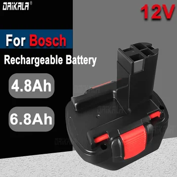 Daikala Для Bosch 12V 4.8Ah PSR 1200 Аккумуляторная Батарея GSR 12V AHS GSB GSR 12 VE-2 BAT043 BAT045 BAT046 BAT049 BAT120 BAT139