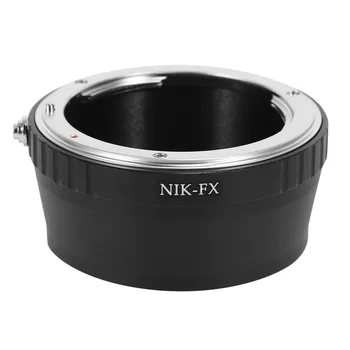 Черный переходник для объектива Nikon F AI к камере Fujifilm X Mount, подходящей для Fuji X-E1 DC287