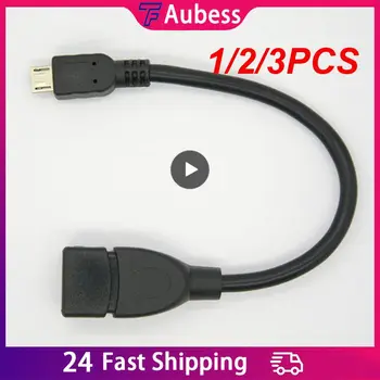 1/2/3ШТ Micro USB штекер-USB 2.0 штекер OTG Кабель для передачи данных конвертер Хост Кабель-адаптер для мобильного телефона Nexus