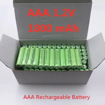 4 ~ 20ШТ 100% Оригинальная качественная аккумуляторная батарея AAA 1800 мАч 1.2 В AAA 1800 мАч Ni-MH аккумуляторная батарея 1.2 В 3A