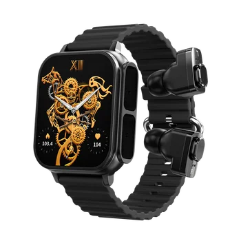 Новые смарт-часы Bluetooth Call Беспроводные наушники TWS Smartwatch NFC Пульсометр Монитор артериального давления Спортивные Фитнес-часы
