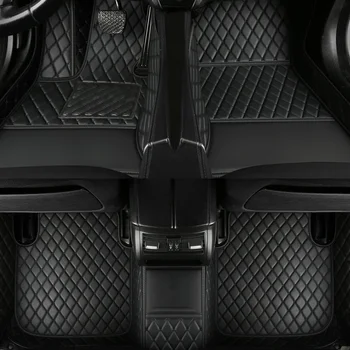 Автомобильные коврики на заказ для Infiniti G20 G25 G35 G37 2007-2013 годов выпуска Салон из искусственной кожи 100% Подгонки Деталей Автомобильные Аксессуары