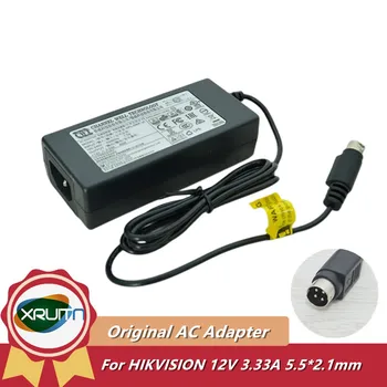 Подлинный 12V 3.33A 40W 4-КОНТАКТНЫЙ Блок Питания KPL-040F-VI KPL-040F CWT Адаптер Переменного Тока Для Зарядного Устройства Видеомагнитофона HIKVISION 7808HGH7816