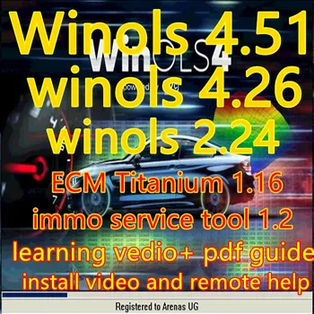 Winols 4.51 winlos 4.26 winols 2.24 С 66 Плагинами Урок Переназначения контрольной суммы ECU Новый Файл Damos 2020 Ecm titanium 1.61 Immo 1.2