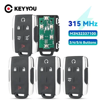 KEYYOU Удаленный автомобильный ключ для Chevrolet 2014-2018 Silverado Colorado GMC 315 МГц FCCID M3N32337100