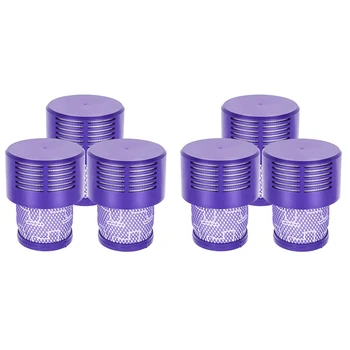 6 комплектов сменных фильтров HEPA V10 для Dyson V10 SV12, номер детали 969082-01, моющиеся и многоразовые