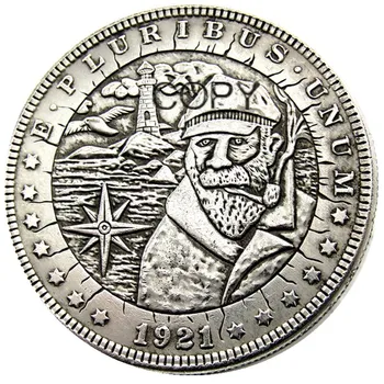 HB (29) Монеты-копии американского доллара Хобо Морган с серебряным покрытием