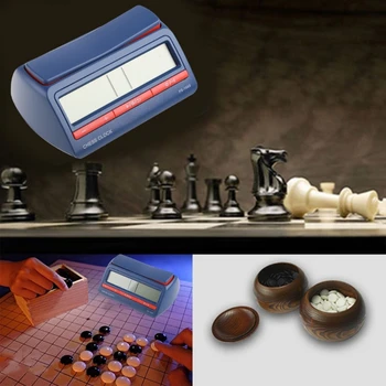 Шахматные часы Многофункциональные цифровые шахматы портативный таймер настольная игра Таймер базовый