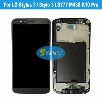 Для LG Stylo 3 LS777 M430 L83BL MP450 ЖК-дисплей С Сенсорным Экраном и Цифровым Преобразователем В Сборе Для LG Stylus 3 M400F M400DK K400DY K10 Pro
