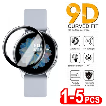 Мягкое защитное стекло 9D для Samsung Galaxy Watch 5 Pro 45 мм Watch 5 4 Защитная пленка для экрана Galaxy watch Active 4 2 Аксессуары