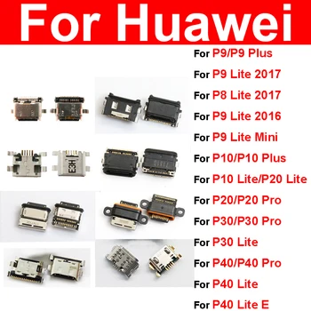 USB-Разъем Для Зарядки Huawei P10 P9 Plus Lite Mini 2017 2016 P40 P30 P20 Pro P40lite E P8lite2017 Usb-Порт Зарядное Устройство Док-Станция