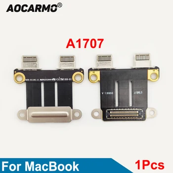 Aocarmo USB-C Разъем Питания для зарядки Постоянным током Порт Зарядного Устройства Для Macbook Pro Retina A1707 A1706 13 
