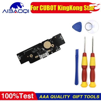 XUNQIYI 100% Новый Оригинал Для Cubot KingKong Star USB Зарядная Док-Станция Cubot King Kong Star USB Порт Зарядная Плата Бесплатные Инструменты