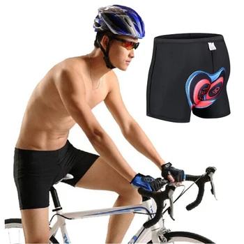 Велосипедные короткие штаны с 3D подкладкой, велосипедные шорты, мужское велосипедное нижнее белье для фитнеса, компрессионные колготки для езды, шорты MTB, дышащие