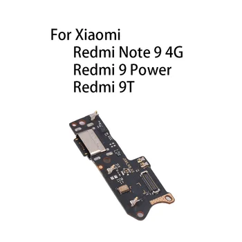 org USB-порт для зарядки, Гибкий кабельный разъем для Xiaomi Redmi Note 9 4G / Redmi 9 Power / Redmi 9T