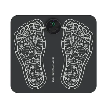 Аккумулятор с цифровым дисплеем, EMS массажер для ног, массажер для ног, устройство для физиотерапии, массажный коврик, аппарат для терапии ног.