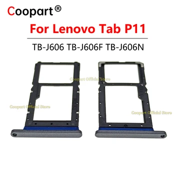 Оригинальный Новый Для Lenovo Tab P11 TB-J606 TB-J606F TB-J606N Лоток для SIM-карт + Держатель Гнезда для чтения карт Micro SD