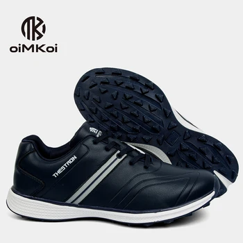 OIMKOI Premium Gentleman Pro (с шипами) Обувь для гольфа, профессиональные тренировочные кроссовки