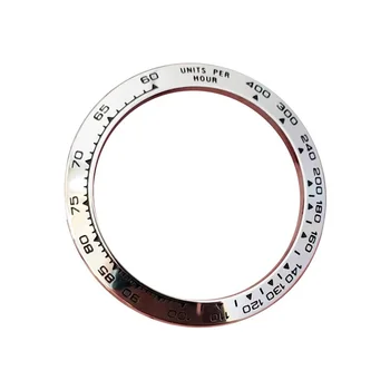 1шт 38,5 мм Безель из нержавеющей стали, кольцо для часов Chrono, Сменные Аксессуары для часов 116503, безель для часов
