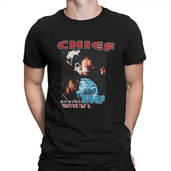 Мужская футболка Chief Keef, топы из 100% хлопка, забавная футболка с круглым вырезом и коротким рукавом, новое поступление, футболка