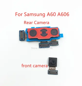 1шт задняя большая Основная камера Заднего Вида Модуль фронтальной камеры Гибкий Кабель Для Samsung Galaxy A60 A606 SM-A606F A6060 Оригинальная Заменяемая Деталь