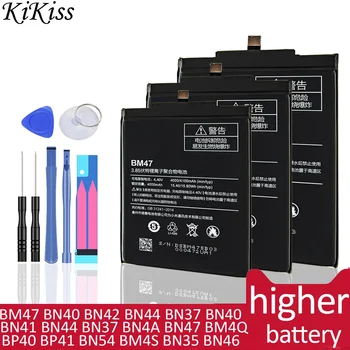 Аккумулятор BM47 BN40 BN42 BN44 BN37 BN40 BN41 для Xiaomi Redmi 3 3S 3X 4 4A 4X5 5A 6 6A 7 7A 8 8A 9 9C 10X K20 K30 Pro Prime Plus