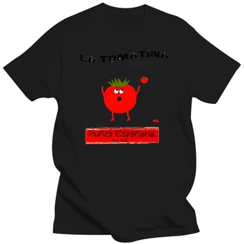 Фестиваль La Tomatina Валенсия, Испания - Новая хлопковая белая футболка, футболки с графическим рисунком на заказ, футболка