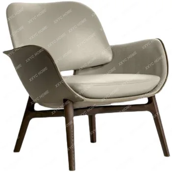 Дизайнерский диван в гостиной, Односпальный Обеденный стул для переговоров, кресло для отдыха на домашнем балконе