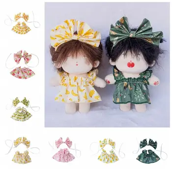 20-сантиметровая кукольная одежда с милым фруктовым рисунком, мини-юбка разных стилей, головные уборы своими руками для девочек