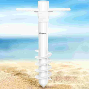 Пляжный зонт с песчаным якорем, пластиковые зонты для кемпинга, луговые зонты и террасные основания для зонта, Пляжная садовая мебель, Инструменты