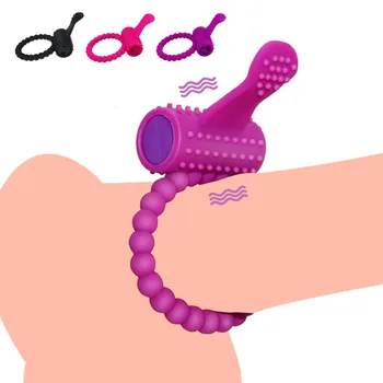 Кольцо для пениса с языком, вибраторы, задерживающие эякуляцию, кольцо для члена, вибраторы для интенсивной стимуляции клитора, секс-игрушки для пар, товары для взрослых