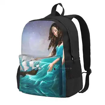 Школьный рюкзак большой емкости Destiny, сумки для ноутбуков Christian