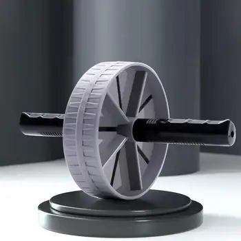 Абдоминальное колесо Ab Roller Роликовый тренажер для растяжки рук, талии, живота, домашний тренажерный зал, колесо для тренировки брюшного пресса