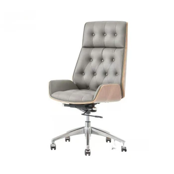 Офисные стулья в скандинавском стиле со спинкой, современная офисная мебель, компьютерное кресло для учебы, кресло с поворотным подъемником, мягкое игровое кресло A