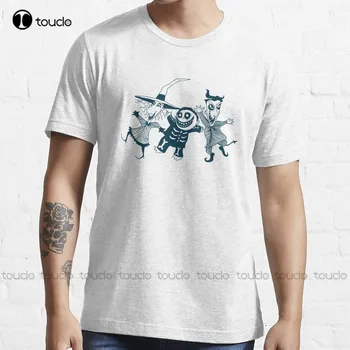 Футболка Lock Shock & Barrel, мужские рубашки, повседневная футболка с цифровой печатью для подростков, мужская футболка с цифровой печатью Xs-5Xl, Модная Забавная новинка