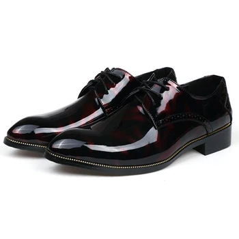 Мужская обувь Удобная мужская повседневная обувь Высококачественная деловая кожаная обувь Новая модная официальная обувь Нескользящая офисная обувь